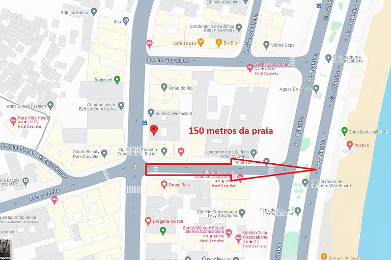 Premium Carioca - Copacabana - Rio de Janeiro - RJ